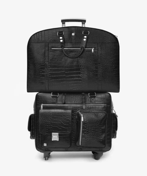 ست چمدان چرم دست دوز مدل پاریس