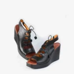 کفش چرم طبیعی زنانه مدل SW216
