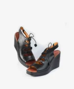 کفش چرم طبیعی زنانه مدل SW216