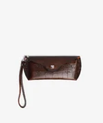 کیف عینک چرم دست‌دوز مدل چشمانه 2